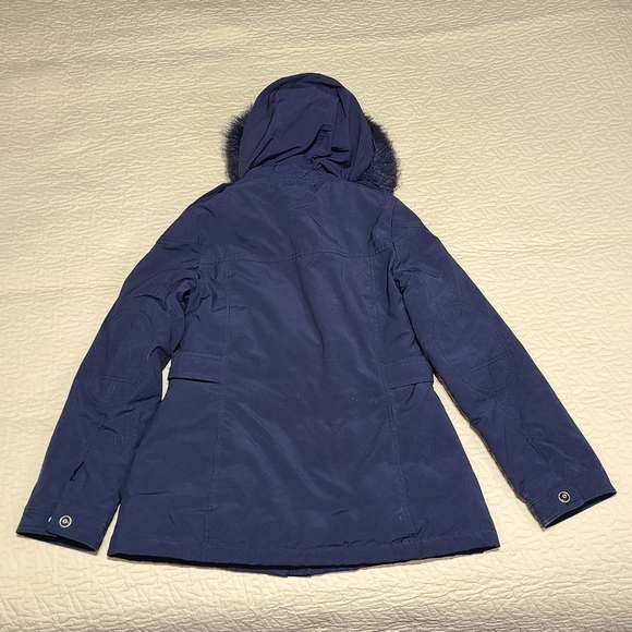 Banana Republic puffer hooded down jacket size S - Picture 9 of 11